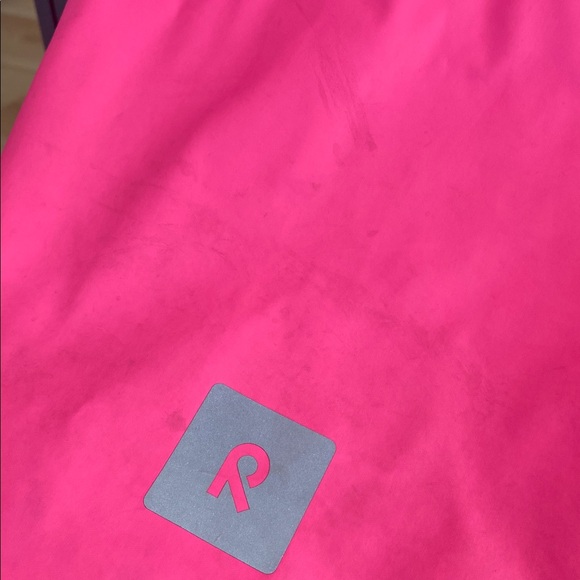 Reima Waterproof Rubberized Rain Jacket Watermelon Pink - Picture 4 of 6